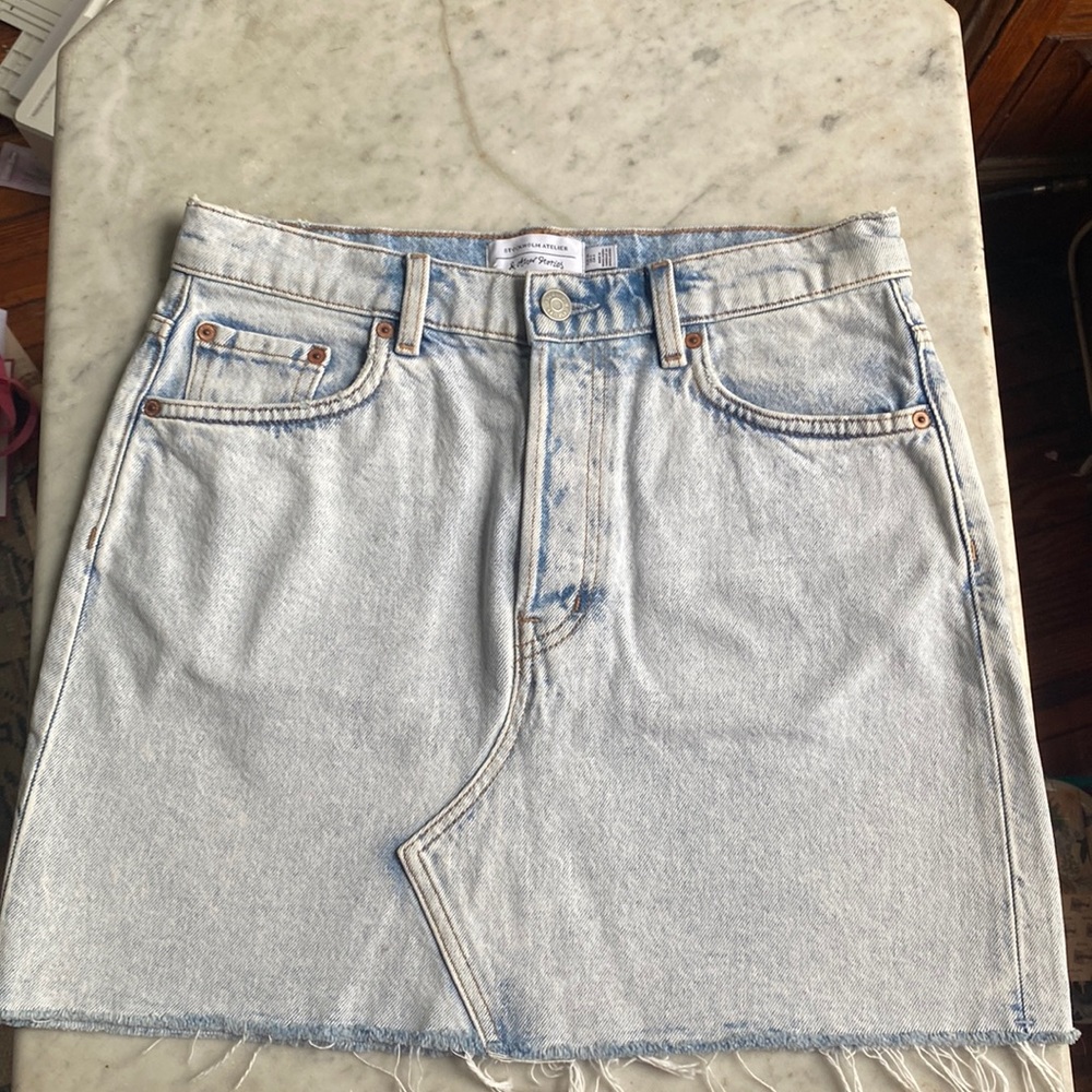 & Other Stories Denim Jean Skirt